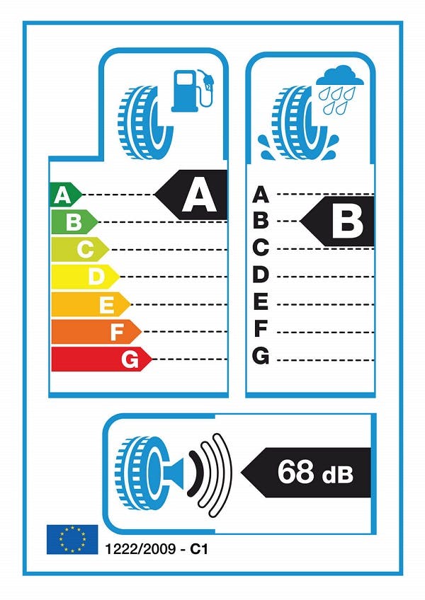 Indice consommation carburant, étiquette pneu